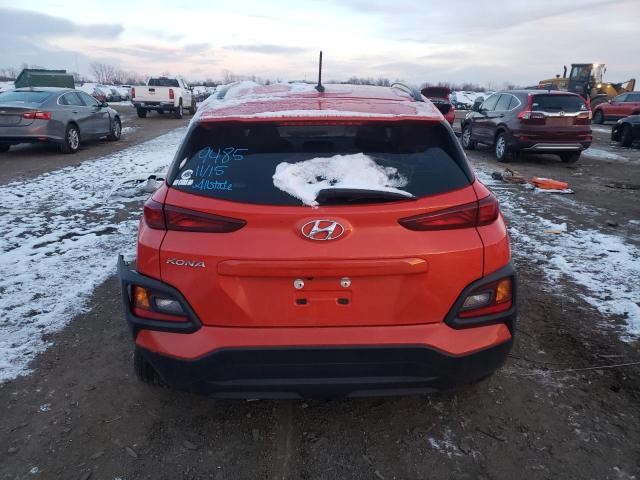 KM8K22AA7LU588848 - 2020 HYUNDAI KONA SEL RED photo 6