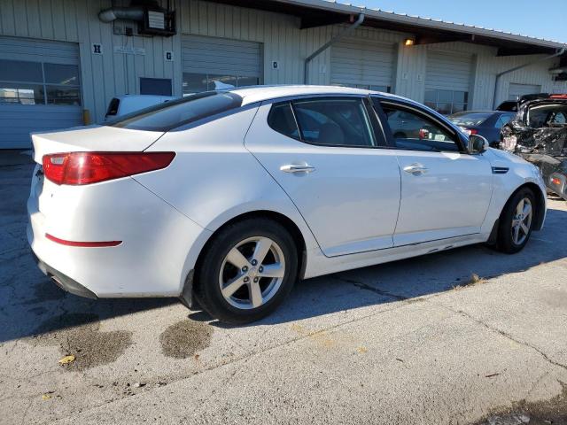 KNAGM4A73F5641819 - 2015 KIA OPTIMA LX WHITE photo 3