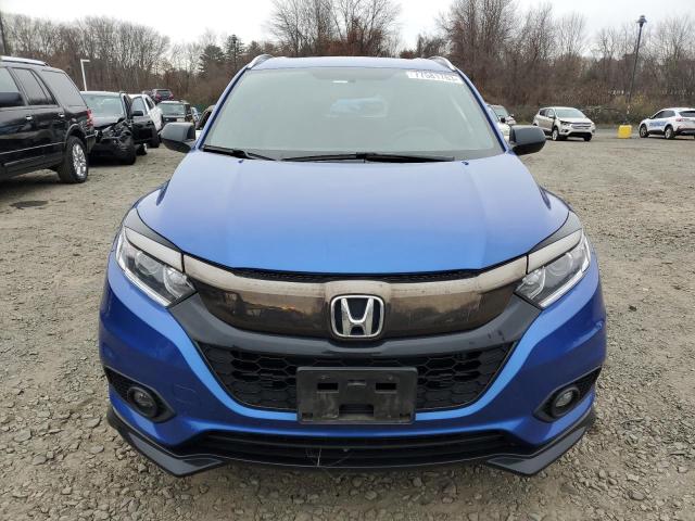 3CZRU6H14MM709507 - 2021 HONDA HR-V SPORT BLUE photo 5