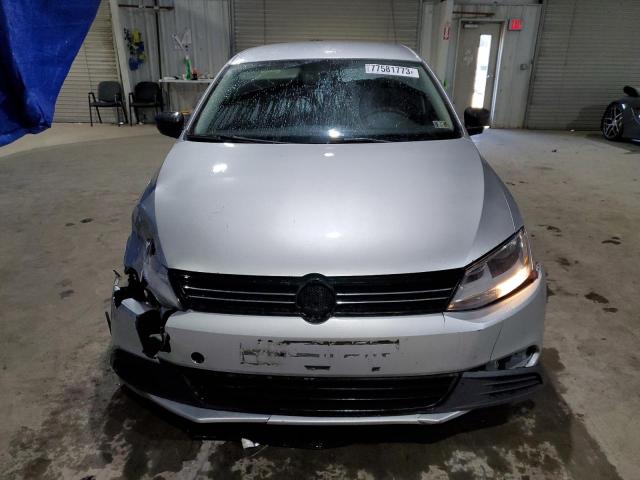 3VW1K7AJ7BM043262 - 2011 VOLKSWAGEN JETTA BASE SILVER photo 5