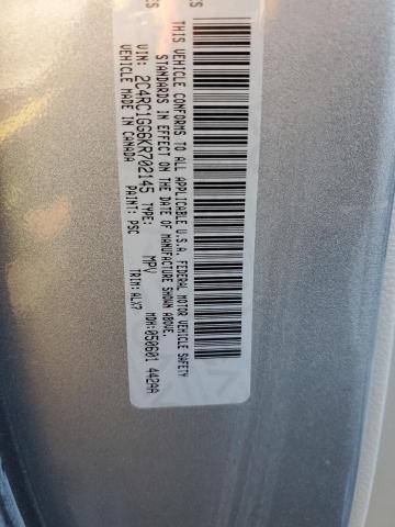 2C4RC1GG6KR702145 - 2019 CHRYSLER PACIFICA LIMITED SILVER photo 13