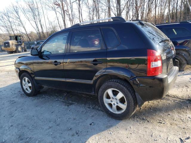 KM8JM12BX7U555050 - 2007 HYUNDAI TUCSON GLS BLACK photo 2