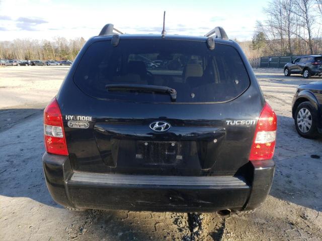 KM8JM12BX7U555050 - 2007 HYUNDAI TUCSON GLS BLACK photo 6