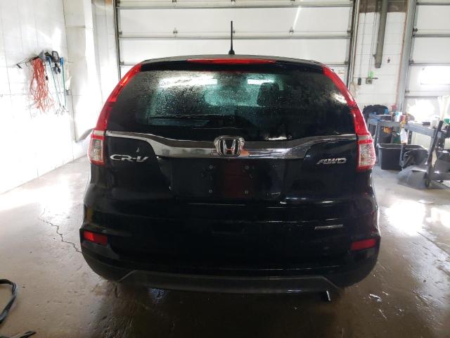 5J6RM4H46GL082846 - 2016 HONDA CR-V SE BLACK photo 6