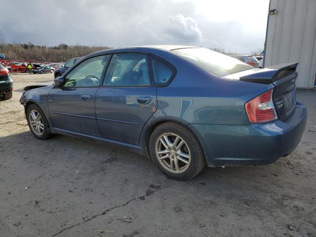 4S3BL626857201003 - 2005 SUBARU LEGACY 2.5I LIMITED BLUE photo 2