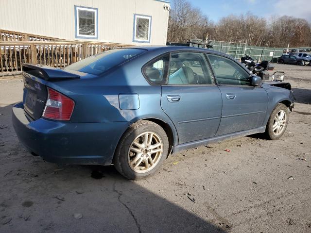 4S3BL626857201003 - 2005 SUBARU LEGACY 2.5I LIMITED BLUE photo 3