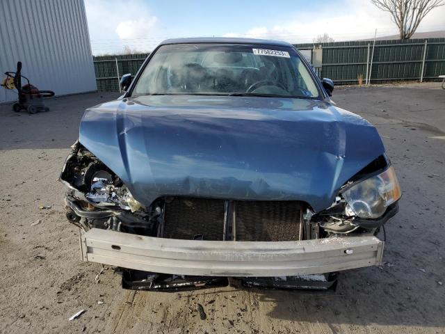 4S3BL626857201003 - 2005 SUBARU LEGACY 2.5I LIMITED BLUE photo 5