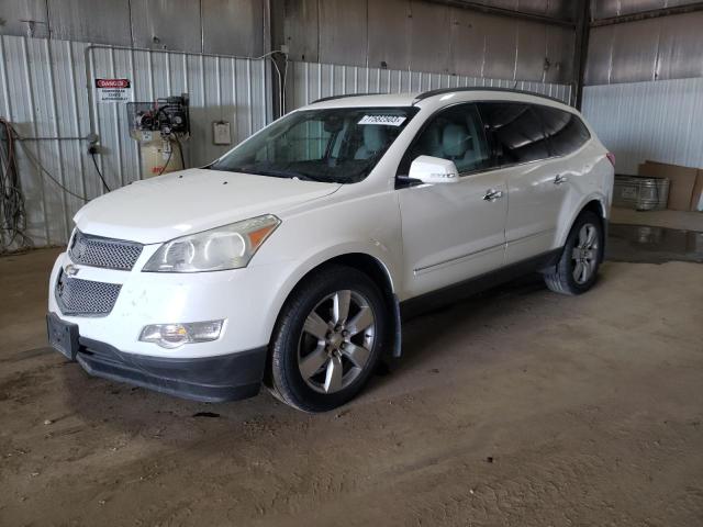 1GNKVLED0BJ259924 - 2011 CHEVROLET TRAVERSE LTZ WHITE photo 1