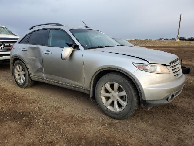 JNRAS08W35X218875 - 2005 INFINITI FX35 SILVER photo 4