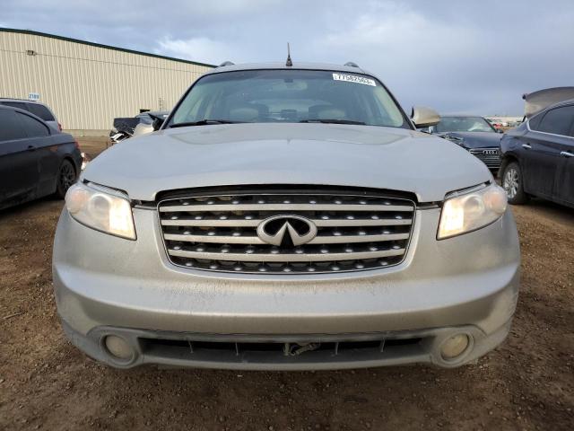 JNRAS08W35X218875 - 2005 INFINITI FX35 SILVER photo 5