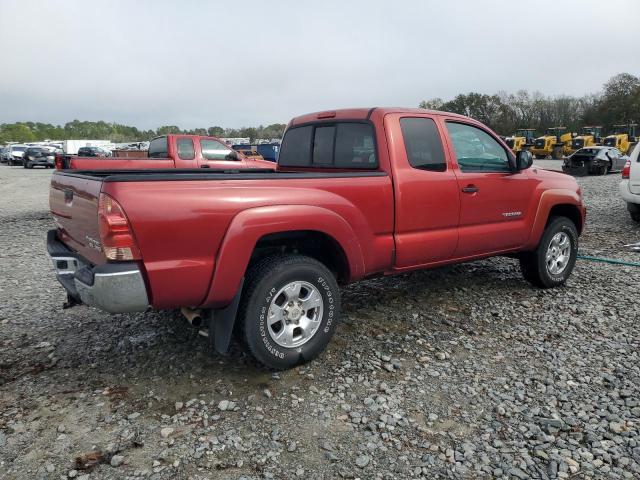 5TETU62N48Z538631 - 2008 TOYOTA TACOMA PRERUNNER ACCESS CAB RED photo 3