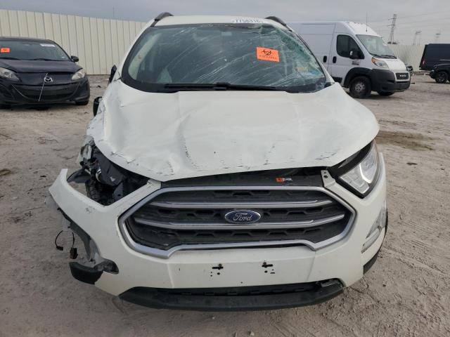 MAJ3S2GE6MC440013 - 2021 FORD ECOSPORT SE WHITE photo 5