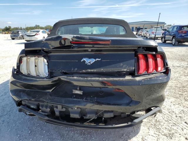 1FATP8UH1L5182988 - 2020 FORD MUSTANG BLACK photo 6