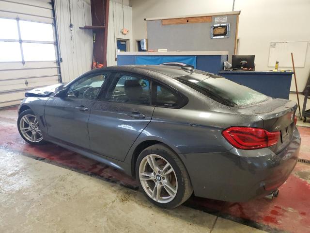 WBA4J3C54KBL07165 - 2019 BMW 430XI GRAN COUPE CHARCOAL photo 2