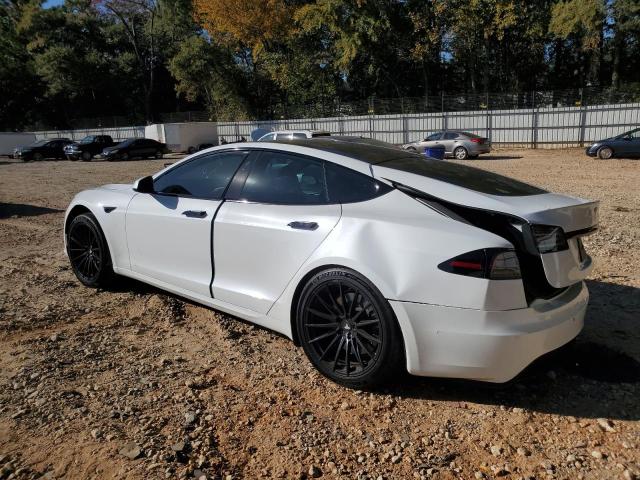 5YJSA1E51NF489212 - 2022 TESLA MODEL S WHITE photo 2