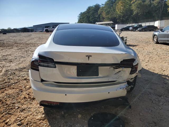 5YJSA1E51NF489212 - 2022 TESLA MODEL S WHITE photo 6