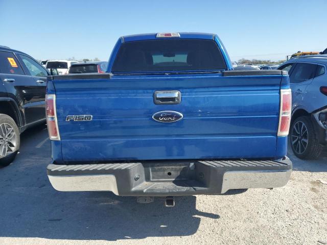 1FTEW1C85AFB21519 - 2010 FORD F150 SUPERCREW BLUE photo 6
