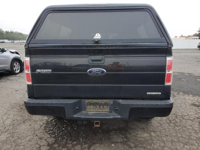 1FTFX1EF7DFD04244 - 2013 FORD F150 SUPER CAB BLACK photo 6