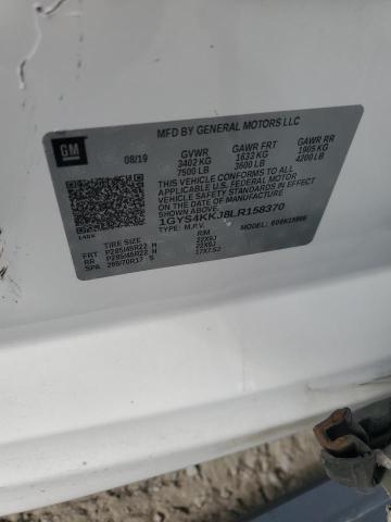 1GYS4KKJ8LR158370 - 2020 CADILLAC ESCALADE ESV PLATINUM Ақ фото 13