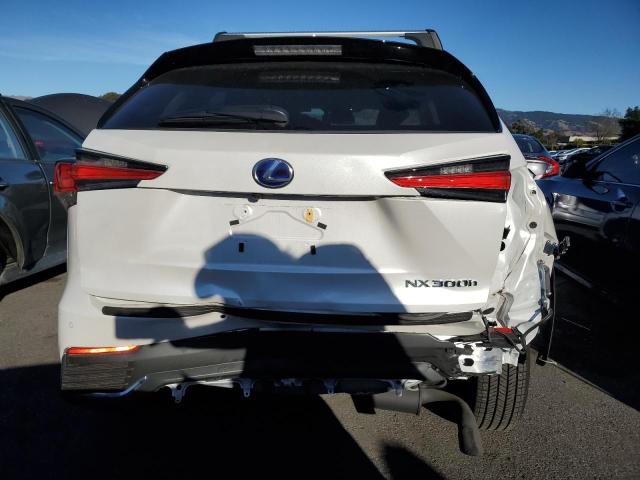 JTJBJRBZ9K2109079 - 2019 LEXUS NX 300H WHITE photo 6