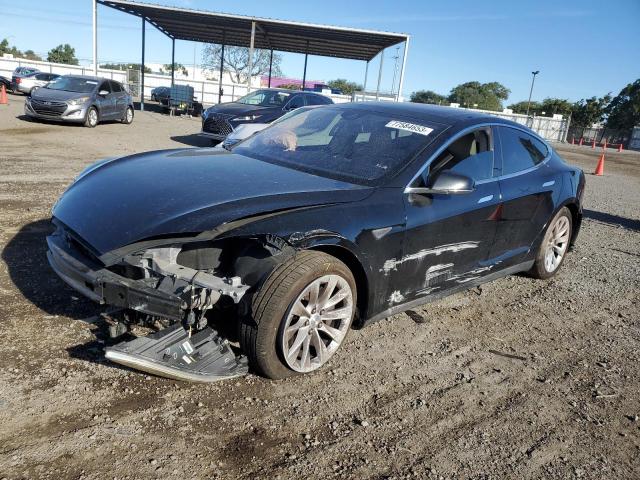 5YJSA1E17GF132956 - 2016 TESLA MODEL S Սև լուսանկար 1