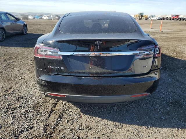 5YJSA1E17GF132956 - 2016 TESLA MODEL S Սև լուսանկար 6