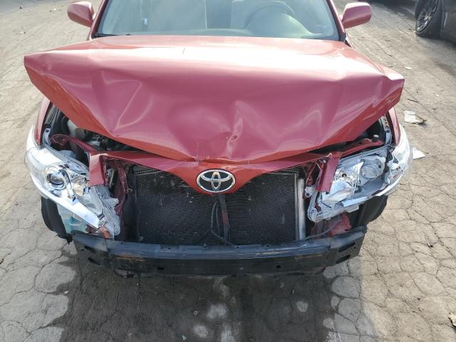 4T1BF3EK1BU612492 - 2011 TOYOTA CAMRY BASE RED photo 11