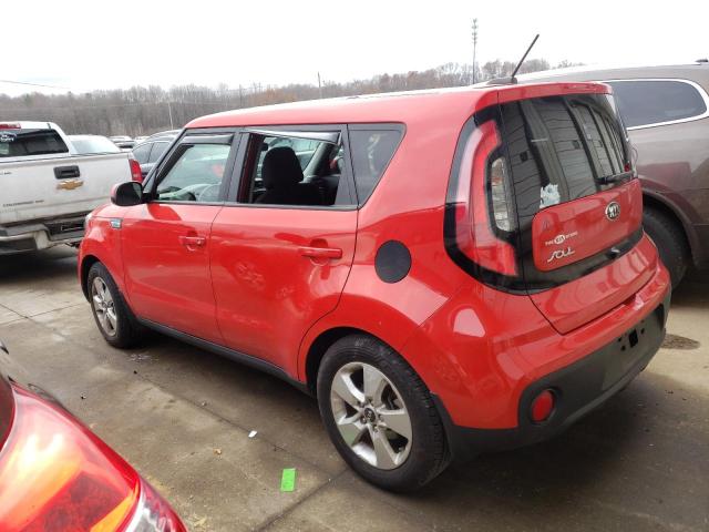 KNDJN2A23K7020867 - 2019 KIA SOUL RED photo 2