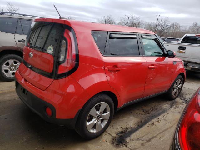 KNDJN2A23K7020867 - 2019 KIA SOUL RED photo 3