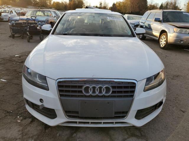 WAUAFAFL5BN039812 - 2011 AUDI A4 PREMIUM WHITE photo 5