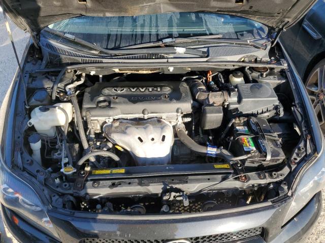 JTKDE167490282517 - 2009 TOYOTA SCION TC შავი ფოტო 11
