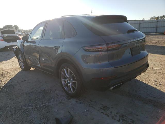 WP1AA2AY5KDA10535 - 2019 PORSCHE CAYENNE TEAL photo 2