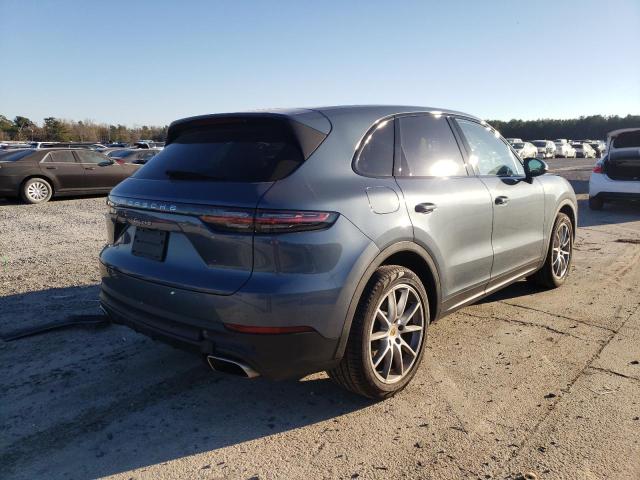 WP1AA2AY5KDA10535 - 2019 PORSCHE CAYENNE TEAL photo 3