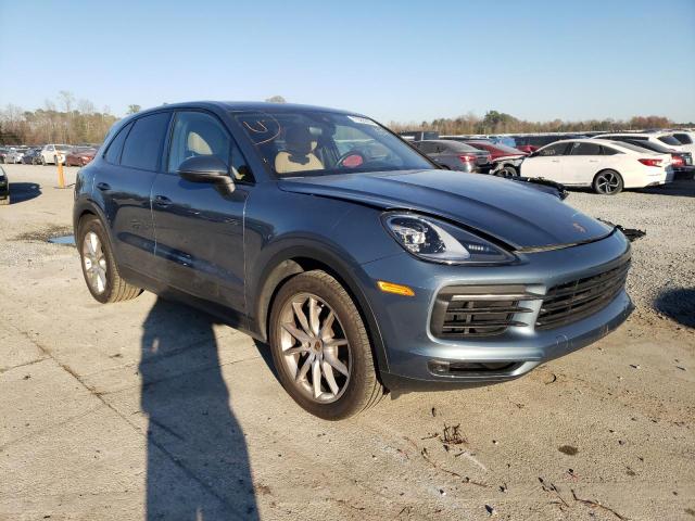 WP1AA2AY5KDA10535 - 2019 PORSCHE CAYENNE TEAL photo 4