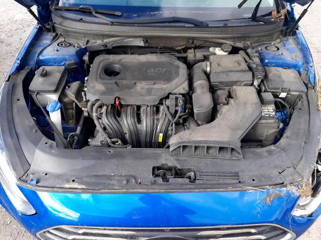 5NPE24AF8JH620366 - 2018 HYUNDAI SONATA SE BLUE photo 11