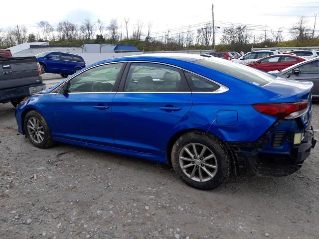 5NPE24AF8JH620366 - 2018 HYUNDAI SONATA SE BLUE photo 2