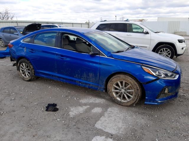 5NPE24AF8JH620366 - 2018 HYUNDAI SONATA SE BLUE photo 4