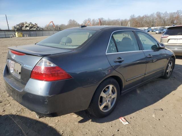 JHMCN364X6C003522 - 2006 HONDA ACCORD HYBRID GRAY photo 3