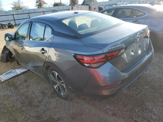 3N1AB8CV8MY253764 - 2021 NISSAN SENTRA SV GRAY photo 2