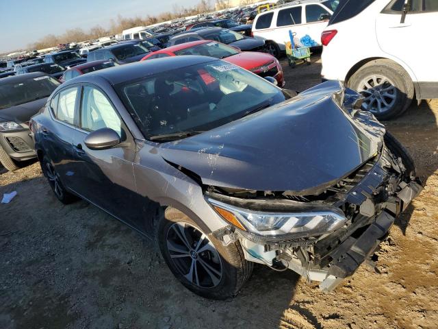 3N1AB8CV8MY253764 - 2021 NISSAN SENTRA SV GRAY photo 4