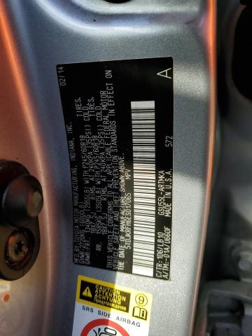 5TDJKRFH6ES017065 - 2014 TOYOTA HIGHLANDER XLE SILVER photo 13