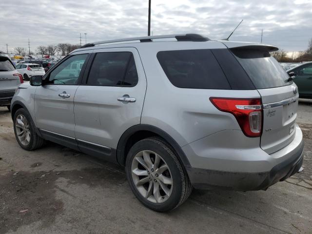 1FM5K8D89FGA39602 - 2015 FORD EXPLORER XLT SILVER photo 2