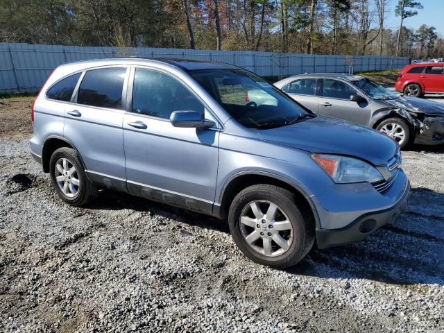 JHLRE38767C026612 - 2007 HONDA CR-V EXL BLUE photo 4