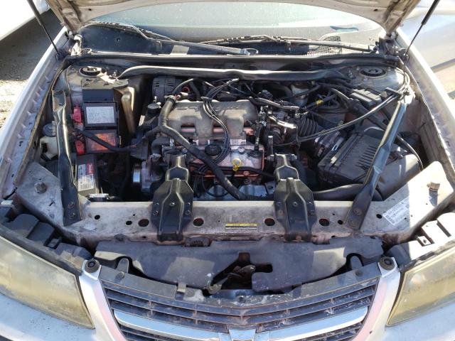 2G1WF55E539234602 - 2003 CHEVROLET IMPALA SILVER photo 11