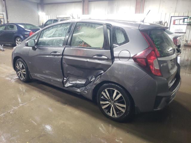 JHMGK5H72GS002031 - 2016 HONDA FIT EX GRAY photo 2