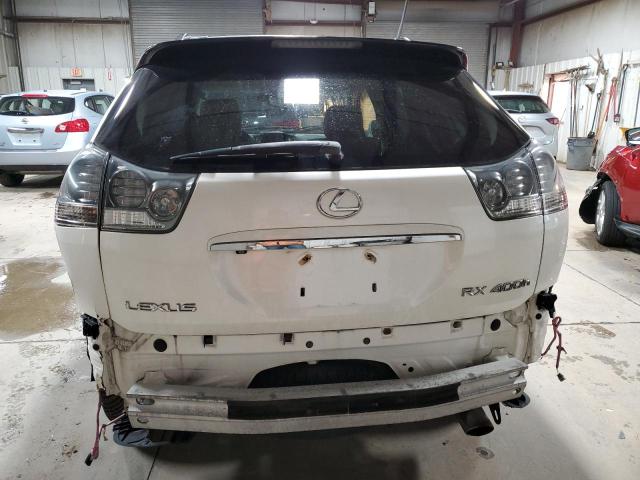 JTJHW31U760012172 - 2006 LEXUS RX 400 WHITE photo 6