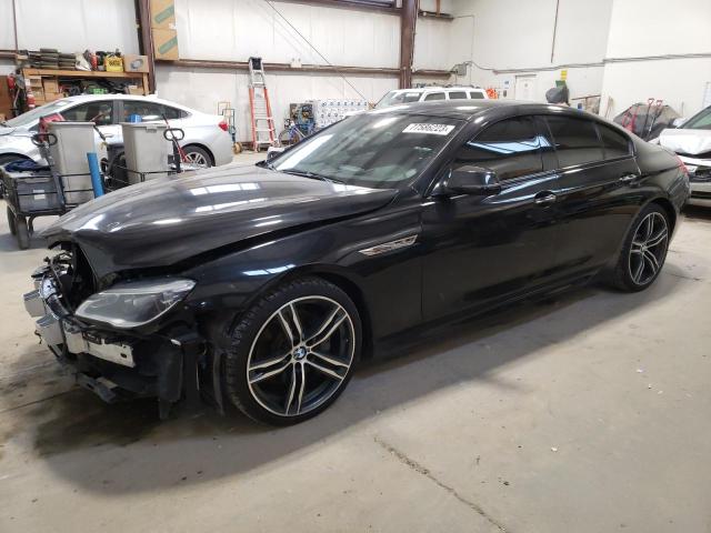 WBA6D6C5XJG388658 - 2018 BMW 650 XI GRAN COUPE BLACK photo 1