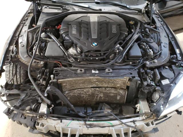 WBA6D6C5XJG388658 - 2018 BMW 650 XI GRAN COUPE BLACK photo 11