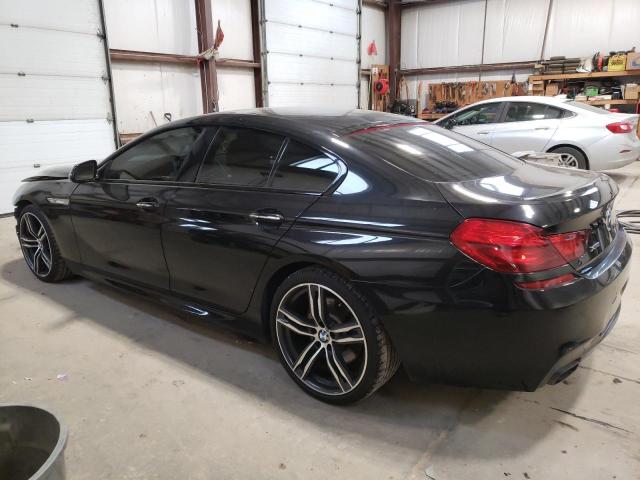 WBA6D6C5XJG388658 - 2018 BMW 650 XI GRAN COUPE BLACK photo 2