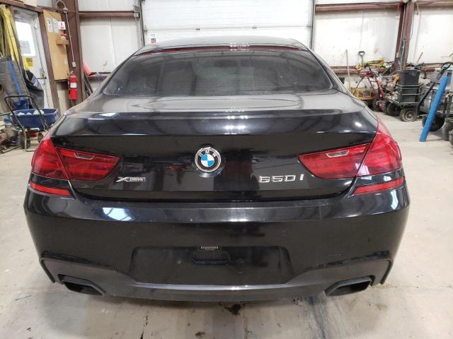 WBA6D6C5XJG388658 - 2018 BMW 650 XI GRAN COUPE BLACK photo 6